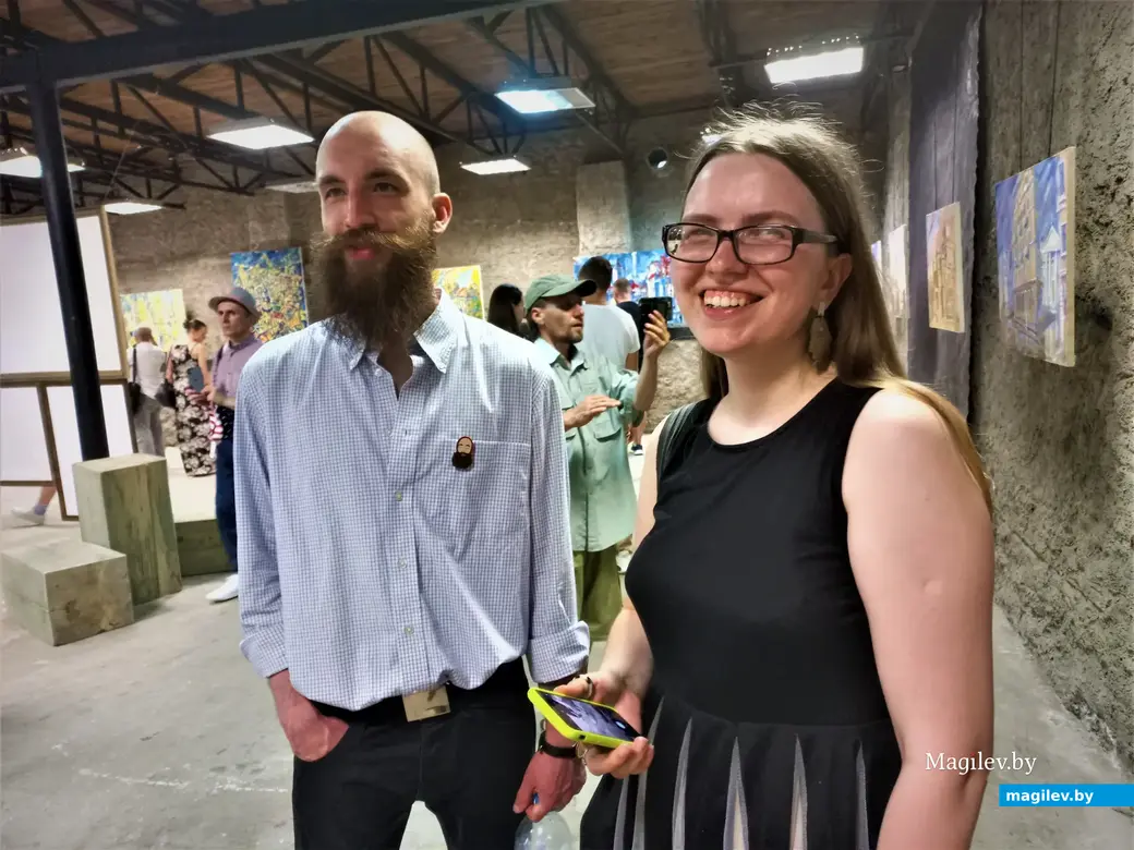 Выставка Игоря Адамовича «Город». Могилев, галерея Андрея Воробьева, 10.06.2022 года.