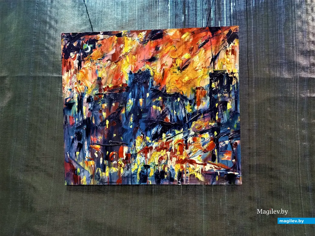 Выставка Игоря Адамовича «Город». Могилев, галерея Андрея Воробьева, 10.06.2022 года.