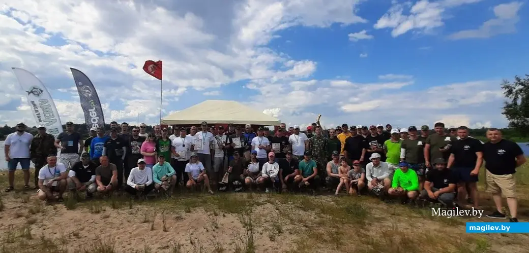 12 июня 2022 года. Соревнования по спортивному лову рыбы фидером на реке Березина.