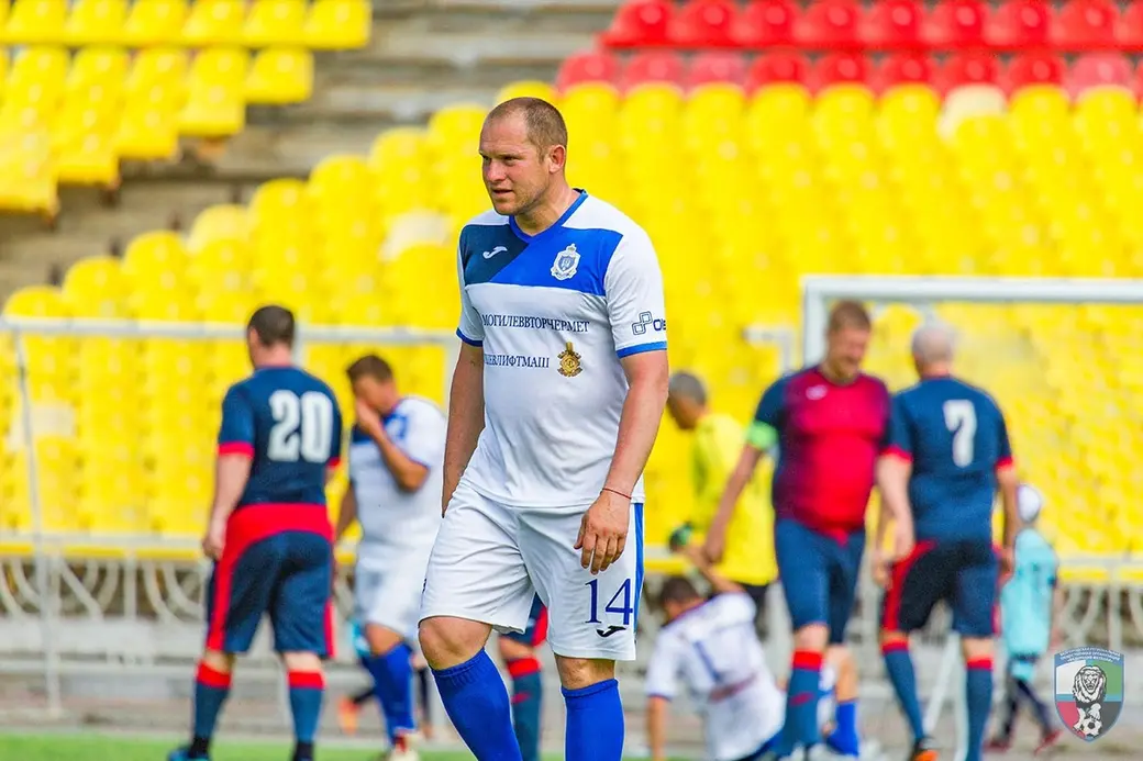 Евгений Капов, «Днепр» Могилев. Второй Всероссийский турнир по футболу среди ветеранов на Кубок Белгородской строительной компании.