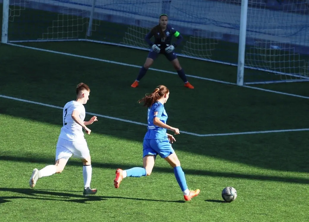 Женская лига. Днепр - АБФФ» U-19. Минск. 12.06.2022. Счет - 4:1. Наша победа!