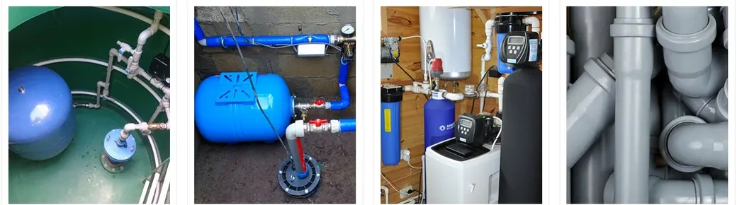 Комплектующие для канализации и водопровода должны быть проверенными.