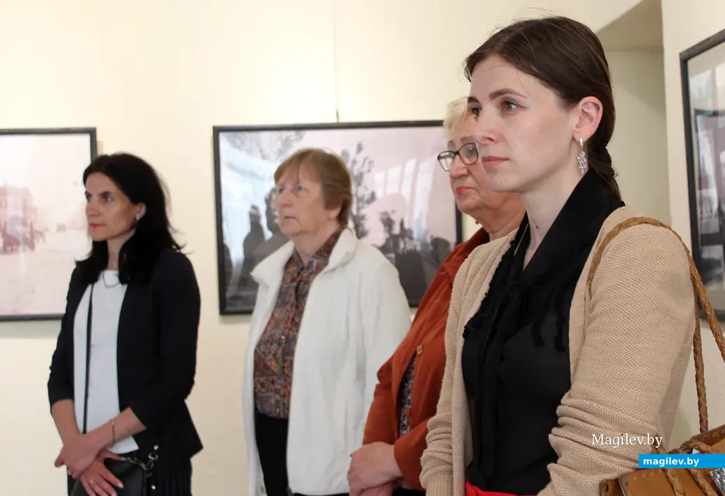 На открытии проекта «Беларусь 1941». Могилев, Выставочный зал, июнь, 2022 год.