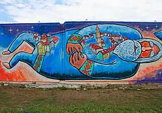 Новые муралы и арт-объекты появятся к Дню города на зданиях Могилева