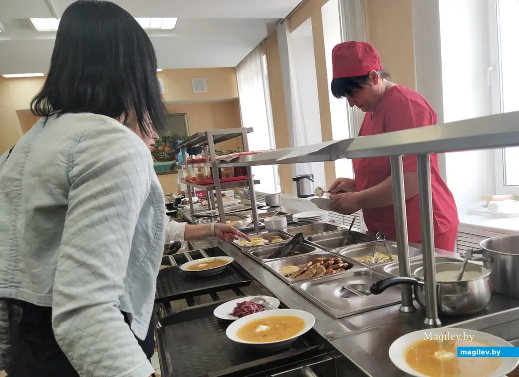 Столовая Могилевского облисполкома. Июнь, 2022 год.