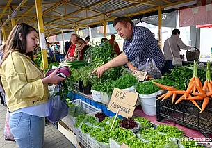 Эксперимент «Вечерки» продолжается: закупаемся на 10 рублей на рынке на ул. Красноармейской