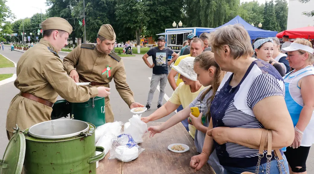 18 июня 2022 года. В Кировске отпраздновали День города. Фото: kirovsk.by.