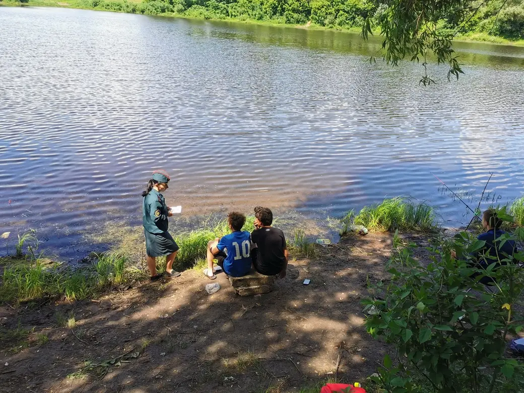 Могилевские спасатели провели рейды по городским пляжам. Июнь, 2022 г. Могилев