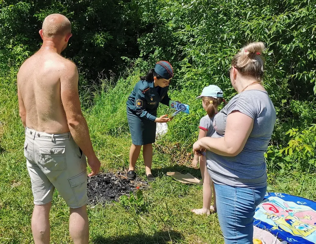 Могилевские спасатели провели рейды по городским пляжам. Июнь, 2022 г. Могилев