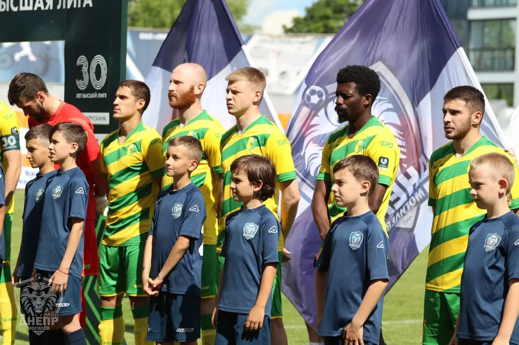 Днепр - Неман - 1:3. Высшая лига по футболу. Могилев, 18 июня 2022 года