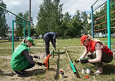 Во дворе трех домов по проспекту Шмидта в Могилеве появится собственный игроленд. Открытие планируется 1 июля