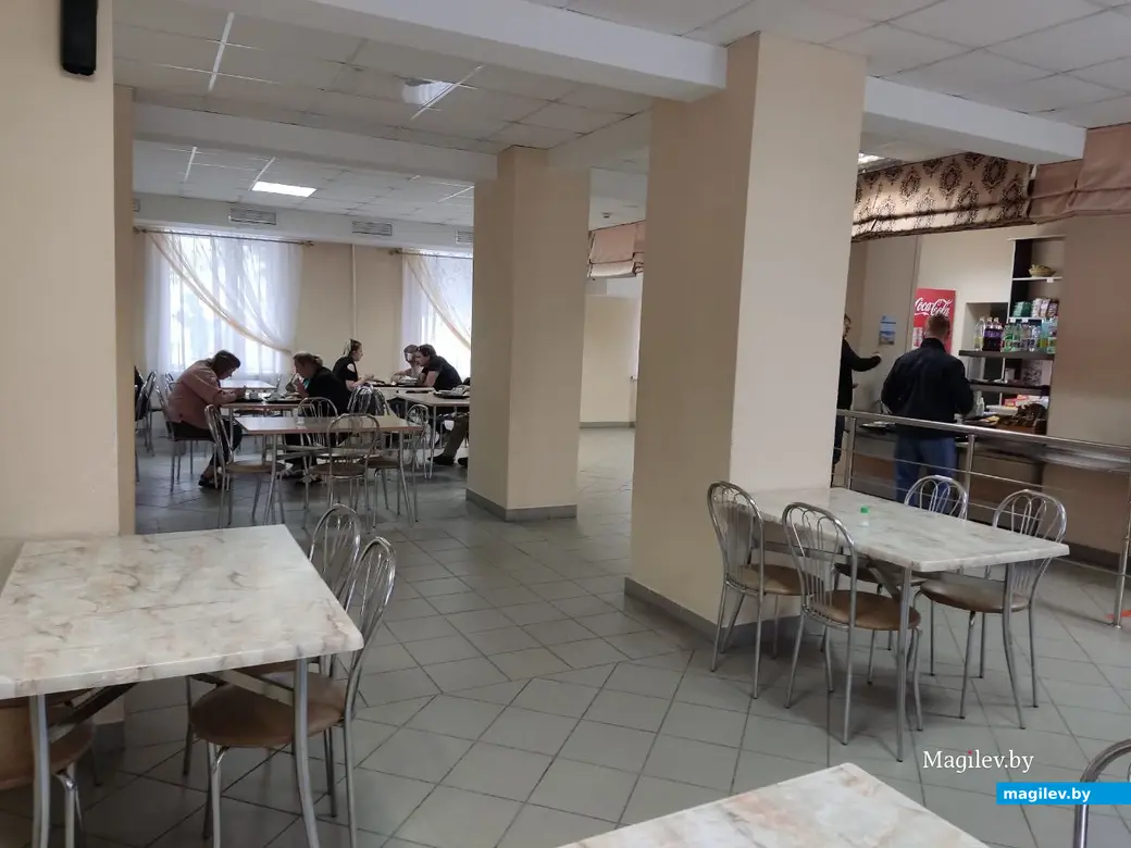 Кафе «О’кей» в здании общежития Могилевского медколледжа. 21.06.2022 г.