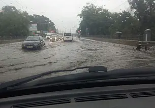 Могилев «поплыл». Но синоптики обещают, что дожди скоро закончатся