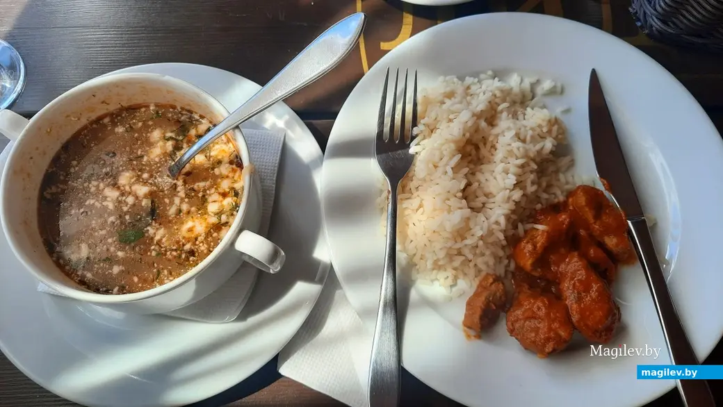 23.06.2022 г. Могилев, площадь Славы, кафе «Тандыр». Мой бизнес-ланч за 7 с хвостиком рублей