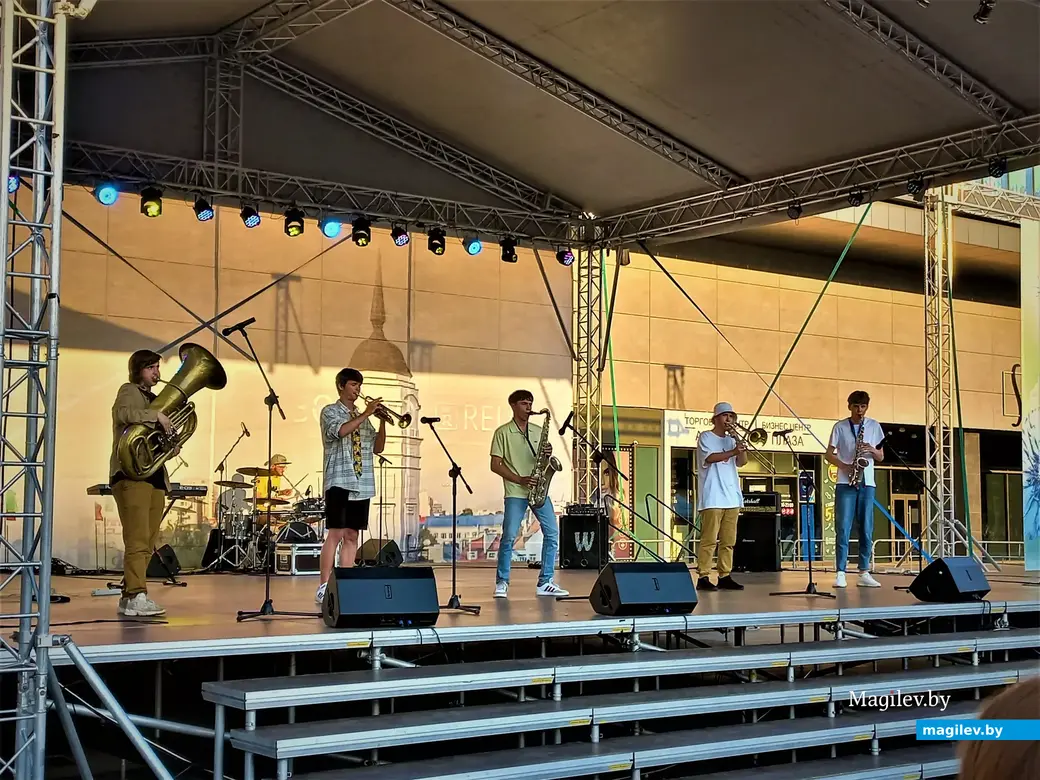 День молодежи на площади Единства. Могилев, 26.06.2022 г.