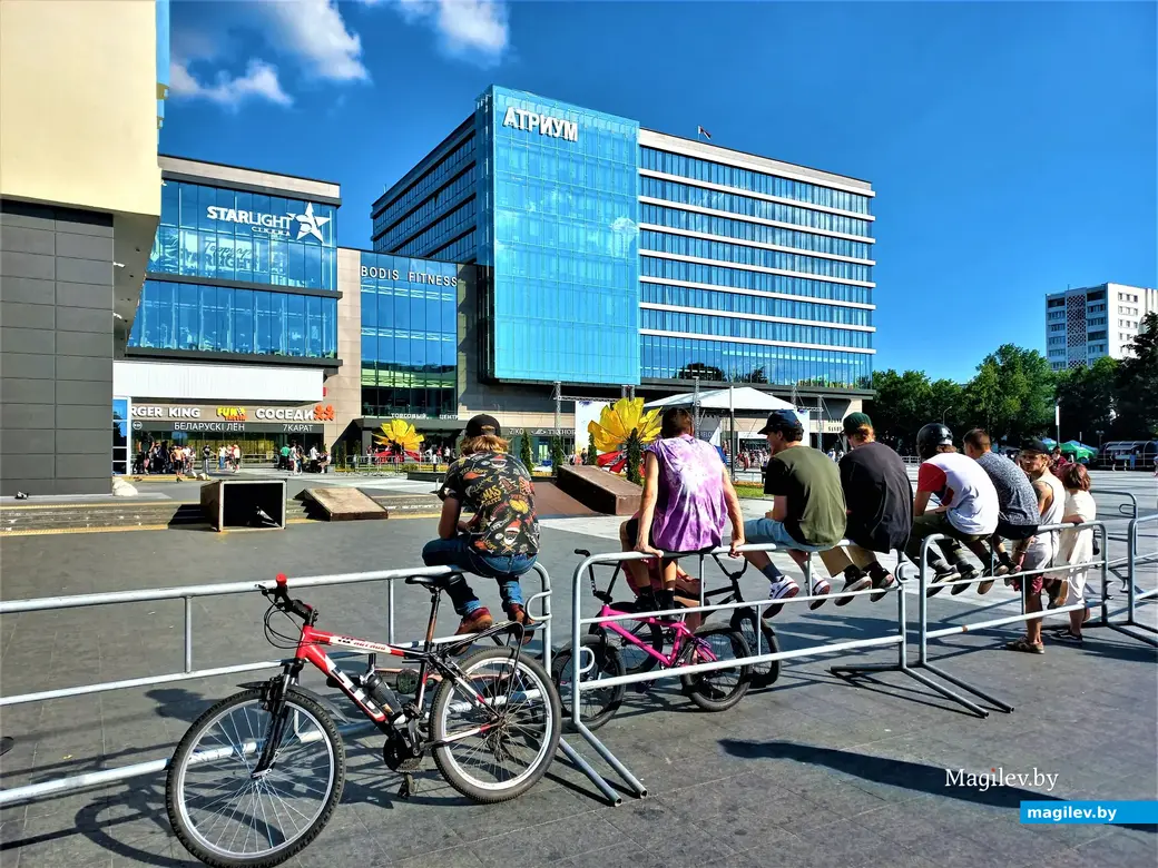 День молодежи на площади Единства. Могилев, 26.06.2022 г.