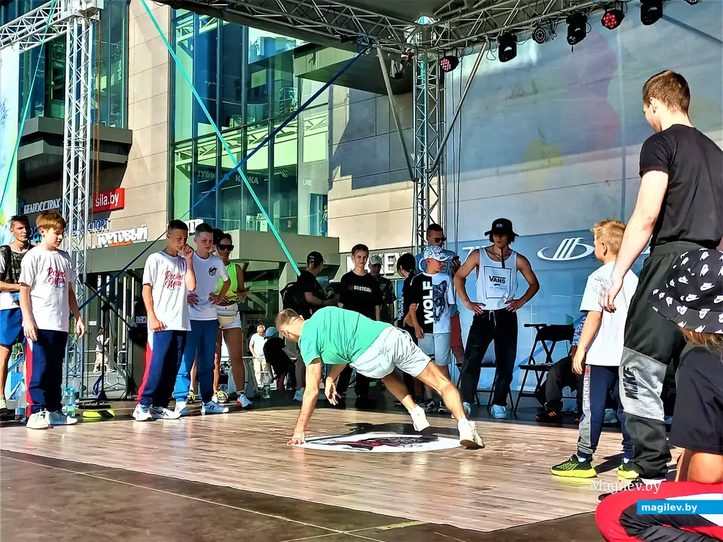 День молодежи на площади Единства. Могилев, 26.06.2022 г.