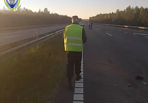 В Осиповичском районе водитель насмерть сбил пешехода и скрылся. Его нашли