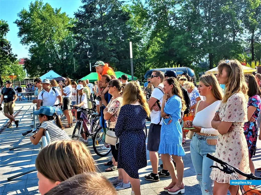 День молодежи на площади Единства. Могилев, 26.06.2022 г.