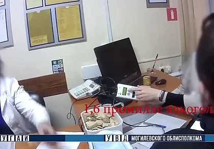 Пьяный водитель пытался убежать от сотрудников ГАИ