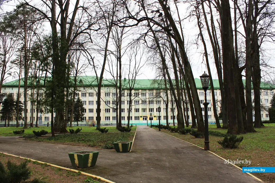 Дворцово-парковый комплекс Булгаков в Жиличах. Парк. Кировский район Могилевской области. Апрель 2023 года.