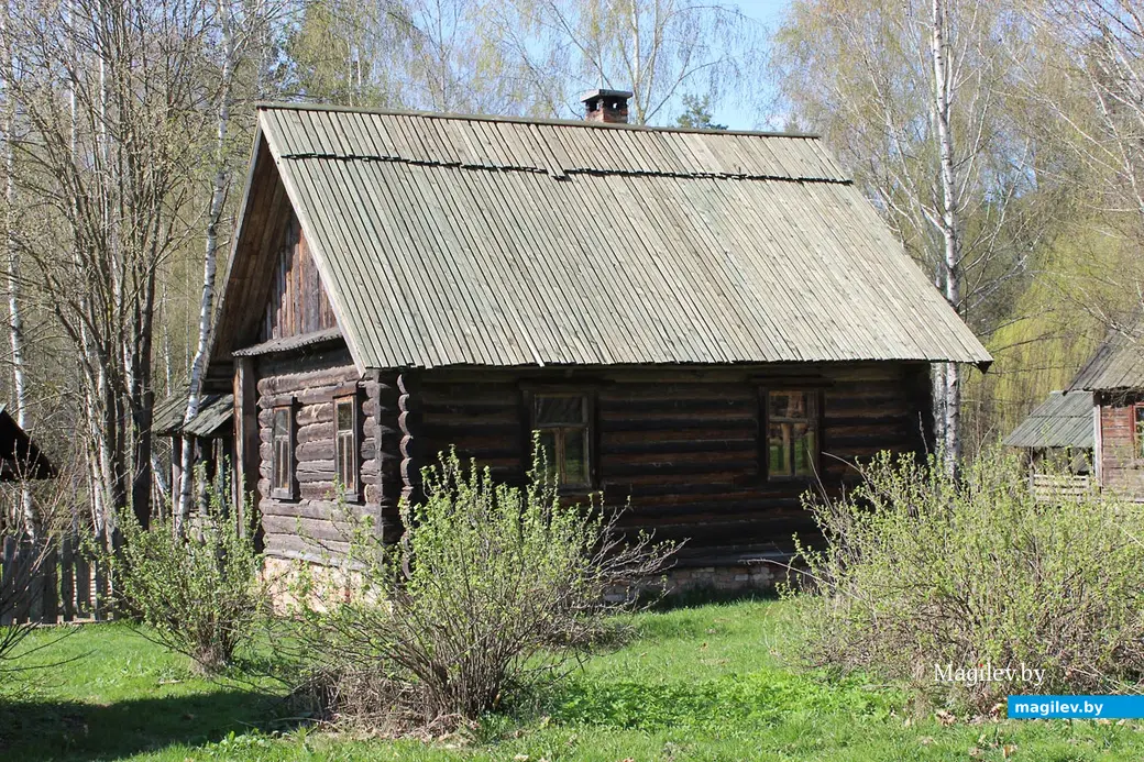 Этнографический комплекс «Зеленая роща» в Могилеве. 21 апреля 2023 года.