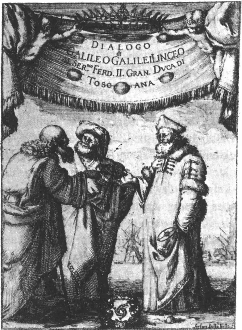 Книга Галилео Галилея «Диалог...», 1632.