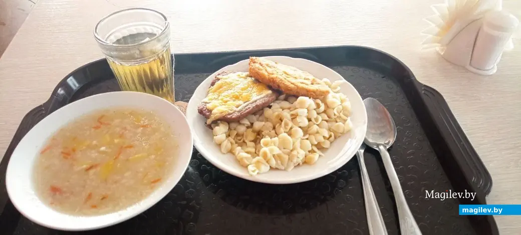 Первой, второе и... нет, не компот, а чай.