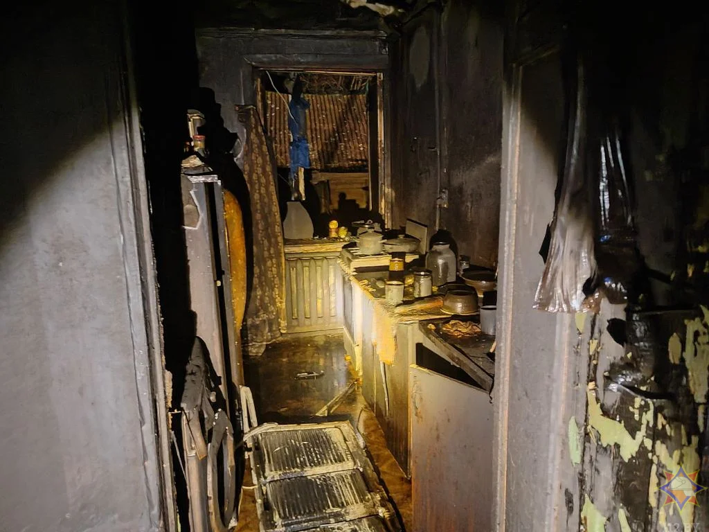 На пожаре никто не пострадал. Фото: Могилевское областное управление МЧС Беларуси.