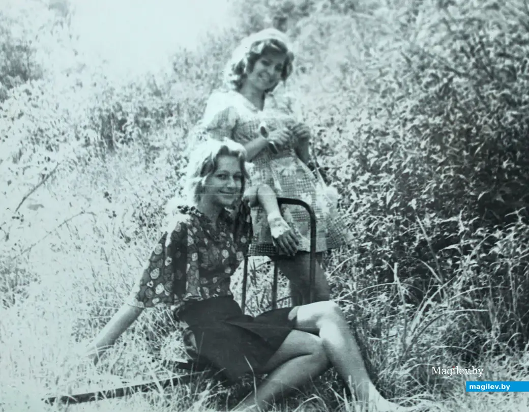 Фотосессия в овраге. Начало 1970-х. Фото из семейного архива Дианы Борисовны Гранковской.