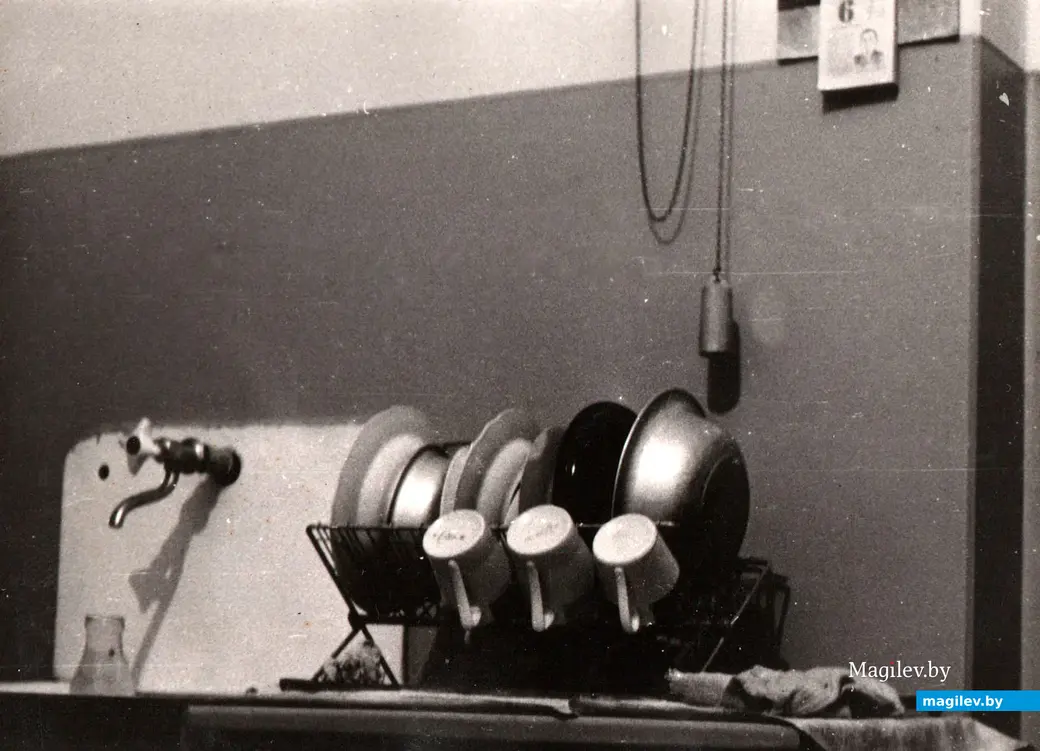 Кухня в доме №85. Начало 1970-х. Могилев. Фото из семейного архива Александры Фарбер.