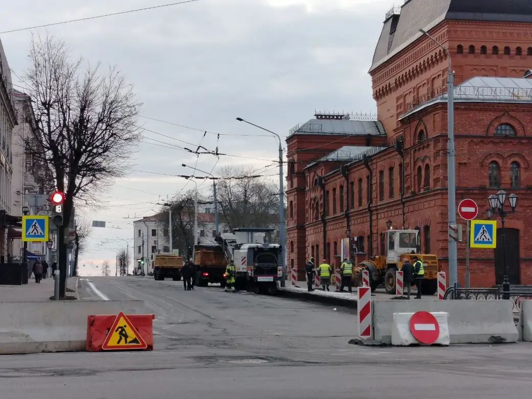 Могилев, ул. Комсомольская, 15.03.2023 г. Фото: moymogilev