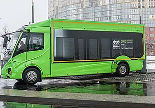 Первый белорусский электрогрузовик Vitovt проходит опытную эксплуатацию в Минске. Фотофакт