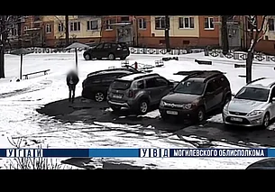 В Могилеве пьяный водитель повредил припаркованные автомобили