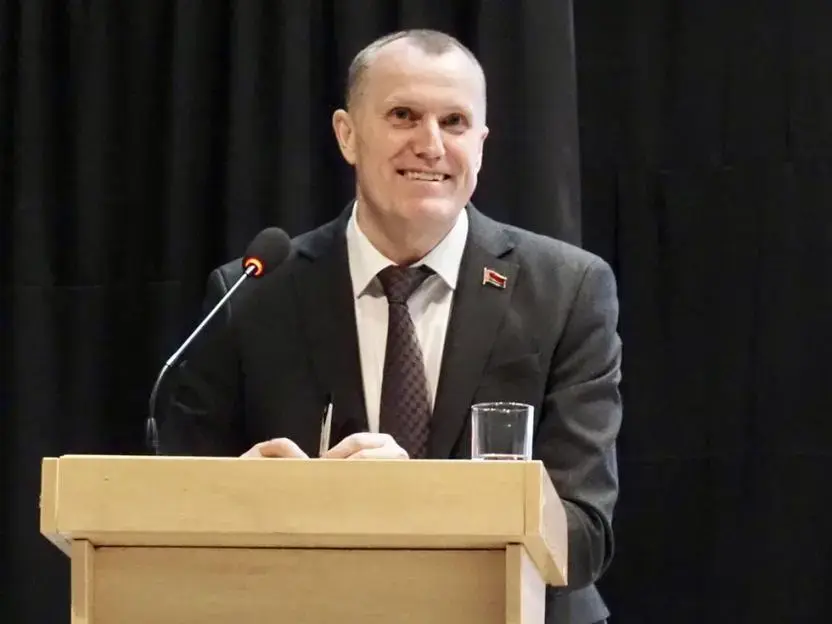 Встреча губернатора области Анатолия Исаченко и студенческой молодежи БГСХА прошла в Горках. Фото: mogilevnews.by