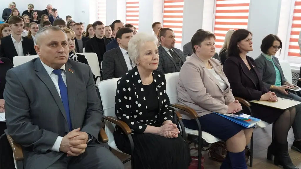 Расширенное заседание Совета Молодежного парламента при Могилевском городском Совете депутатов. 21.03.2023 г. Фото: vestnikmogileva.by