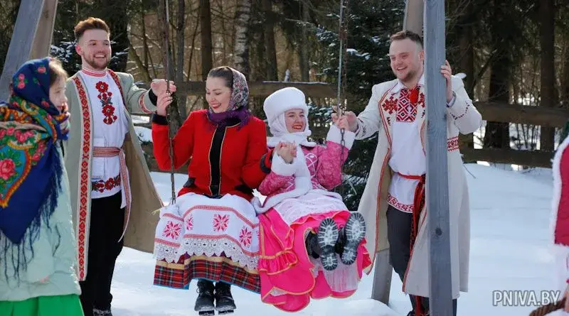 Народный праздник «Сороки» прошел на территории дендропарка Вильчицкого опытного лесничества ГЛХУ «Могилевский лесхоз». 21.03.2023 г. Фото: pniva.by