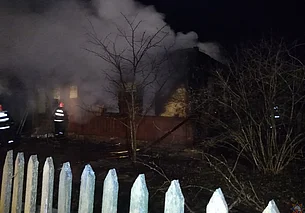 Пожар в Рудковщине: от жильцов дома остались только обгоревшие останки