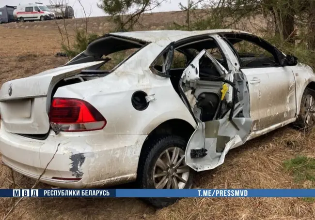 В Могилевском районе на чужом Фольксвагене разбился работник автомойки