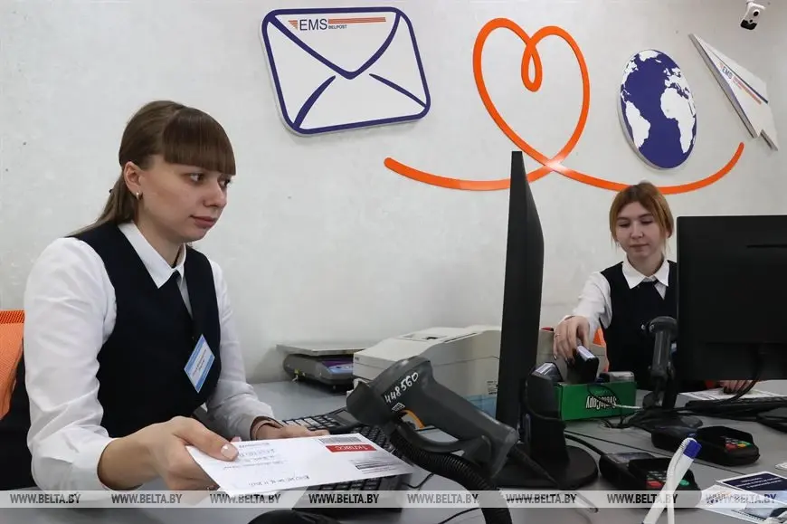 В Могилеве торжественно открыли обновленное отделение Главпочтамта. 23.03.2023 г. Фото: БЕЛТА