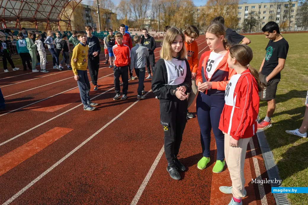 24.03.2023. Бобруйск. Стадион "Спартак". Соревнования по летнему многоборью «Здоровье» в рамках
