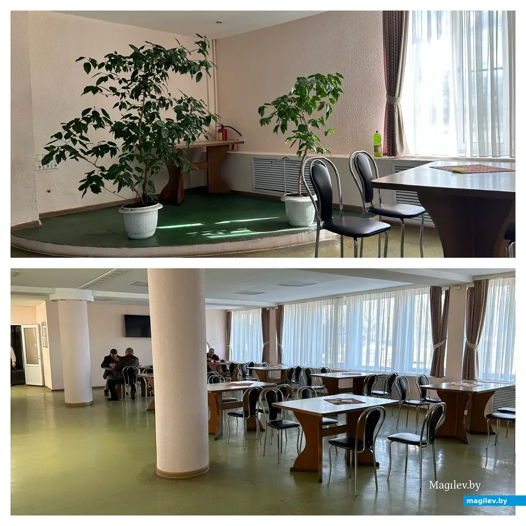 Пожелаем всем обедающим приятного аппетита. Столовая «Горэлектротранспорта», Могилев, 24.03.2023 г.