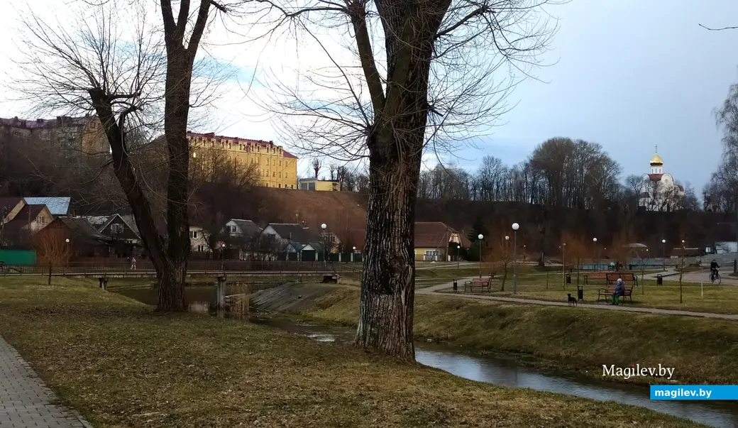 Набережная Дубровенки, 26 марта 2023 года.