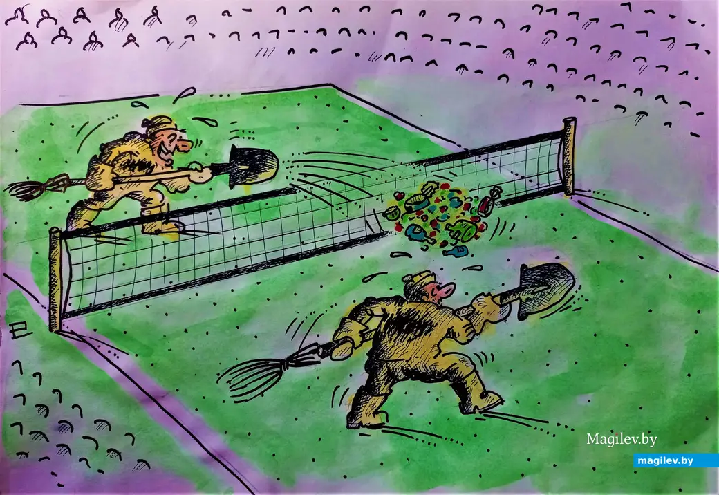 Бывает и такое... Рисунок автора.