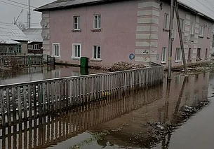В Кричеве из-за паводка ввели режим ЧС. Фото