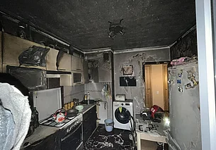 Пожар в Осиповичах: женщина перепутала бутылки с соком и бензином