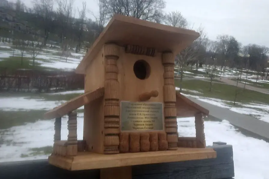 Парк Подниколья. Конкурс «Домик для птиц». Могилев, апрель 2023 год.