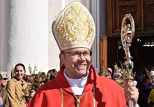 Віншаванне біскупа Аляксандра Яшэўскага з Вялікднем