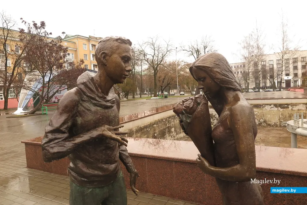 5.04.2023 г. Могилев, сквер 40-летия Победы.