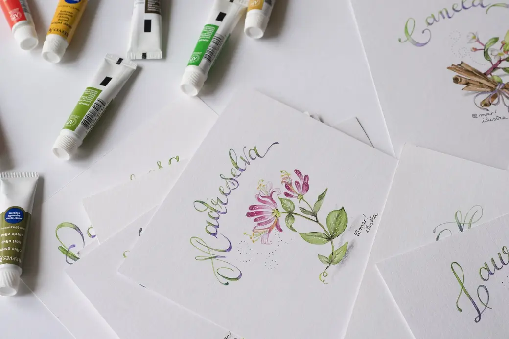 Каллиграфия используется, к примеру, для оформления индивидуальных приглашений на праздники.